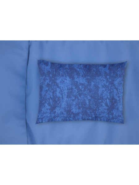 Μαξιλαροθήκη Premium Shadow 631 50X70 Electric Blue 100% Cotton Dimcol