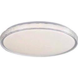 InLight Πλαφονιέρα Οροφής LED 36W 4CCT από Λευκό Ακρυλικό Φ50cm (42051-Α)