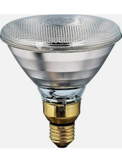 Philips PAR38 Λάμπα Θέρμανσης Υπερύθρων 175W E27 - Διάφανη, 5000h, Σκληρό Γυαλί
