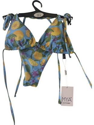 γυναικειο μαγιο σετ μπικινι 5282 swimwear mya Γαλαζιο