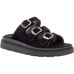 BEATRIS ΓΥΝΑΙΚΕΙΑ MULES FLATFORMS ΜΑΥΡΑ
