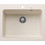 Blanco Naya 6 Ένθετος Νεροχύτης Γρανίτη Soft White 61.5x51cm