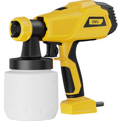 DELI ηλεκτρικό πιστόλι βαφής DC090 με δοχείο 800ml, 450W