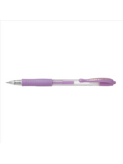 Pilot G-2 Στυλό Gel 0.7mm Παστέλ Μωβ