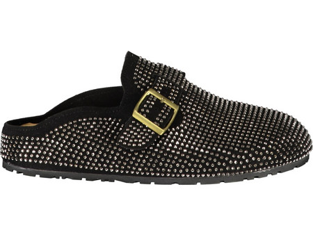 LAURA BIAGIOTTI WOMEN'S SUMMER CLOG FOOTWEAR BLACK Μαύρο