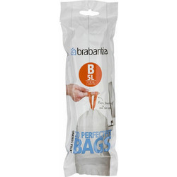 Σακούλες Απορριμάτων Perfectfit B Brabantia με κορδόνι και χωρητικότητα 5L - 20 τεμάχια 080.3117/41.1