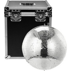 Varytec Mirror Ball 40 + Case Bundle
