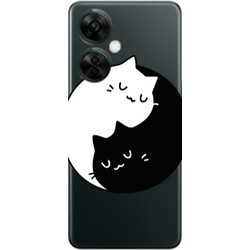 Oneplus Nord CE 3 Lite 5G Bundle of love Transparent Silicone TPU Θήκη