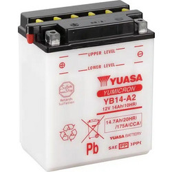 Yuasa Μπαταρία Μοτοσυκλέτας YB14-A2 14Ah