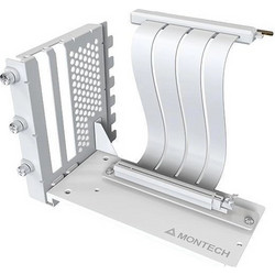 Montech Vgm 2 Video Card Riser Kit Pcie 4.0 White Vertical GPU Mounting Kit (W)