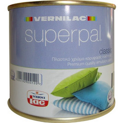Vernilac Superpal 24 Πλαστικό Χρώμα Εσωτερικού Χώρου Πράσινο 0.375lt