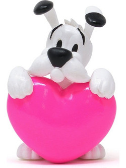 Plastoy Asterix Dogmatix Pink Heart Φιγούρα 4.5cm