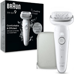 Braun Silk-epil 9 Σετ Αποτριχωτικής Μηχανής Σώματος & Μπικίνι Wet & Dry 9-011