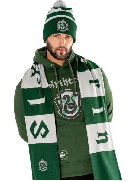Harry Potter - Κασκόλ Slytherin (Large) σε Πράσινο Χρώμα