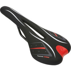 C-TECH σέλα ποδηλάτου BIKE-0042, ανατομική, Φ22.4mm 28 x 13cm, μαύρη