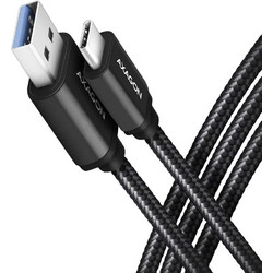 Axagon USB-A to USB-C 1m Black BUCM3-AM10AB
