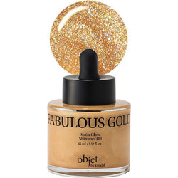 KUNDAL Objet By Satin Glow Shimmer Oil Fabulous Gold - Shimmer Oil Σώματος - (KUN-29)