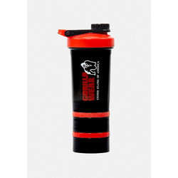 Gorilla Wear Shaker 2 GO 500ML - Black/Red