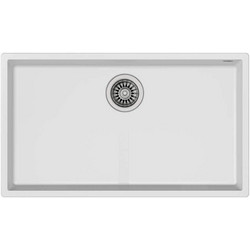 Teka Square 72.40 TG Υποκαθήμενος Νεροχύτης Γρανίτη Artic White 76x44cm