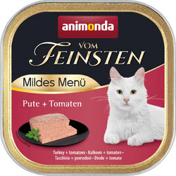 Animonda Vom Feinsten Mild Menu with Turkey & Tomato 100gr