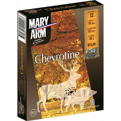 Mary Arm Chevrotine Φυσίγγια Δράμια 12Cal 67mm 21βολα 28gr 10τμχ
