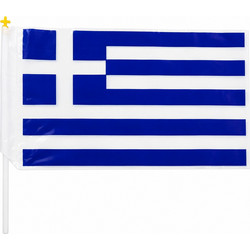 ΣΗΜΑΙΑ ΕΛΛΗΝΙΚΗ ΠΛΑΣΤΙΚΗ 41Χ24.5 ΕΚ ΜΕ ΠΛΑΣΤΙΚΟ ΚΟΝΤΑΡΙ
