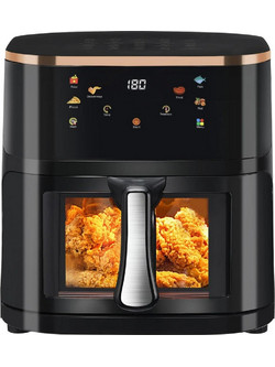 Φριτέζα Αέρος 10L Ψηφιακή 1400W Με Παράθυρο - Υγιεινό Μαγείρεμα Για Όλη Την Οικογένεια