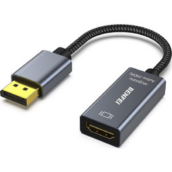 Benfei Adapter Active Displayport To Hdmi 4K 60Hz gray