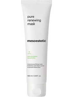 Mesoestetic Pure Renewing Mask Κρεμώδης Μάσκα Προσώπου για Καθαρισμό 100ml