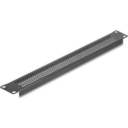 DELOCK κάλυμμα panel 67035 για 19"/1U rack, με αεραγωγούς, μαύρο