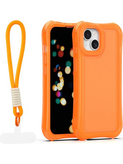 Senso Safecase Back Cover with Strap Orange (iPhone 11)