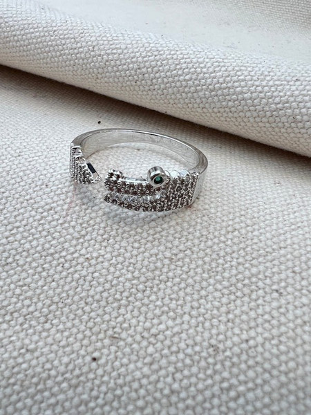 Blingbox The Croc Crystal Ring