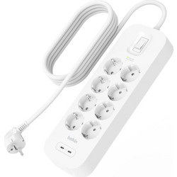 Belkin Πολύπριζο 8 Θέσεων με Καλώδιο 2m SRB004VF2M-V2