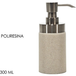 Δοχείο Υγρού Σαπουνιού από Polyresin 300ml Μπεζ