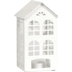 ΚΗΡΟΠΗΓΙΟ ΣΠΙΤΑΚΙ ΛΕΥΚΟ ΜΕΤΑΛΛΙΚΟ 13X12X25,5cm
