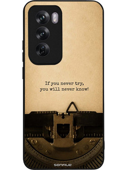 Sonique Men's Edition Old Letter Θήκη (Oppo Reno12 Pro 5G)