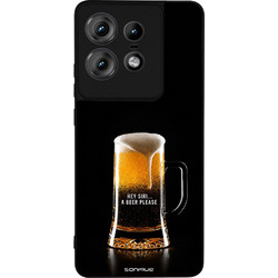Sonique Men's Edition Θήκη με Σχέδιο «One Beer, Please» (Motorola Edge 50 Pro 5G)