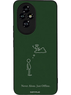 Sonique Men's Edition Θήκη (Honor 200 5G) με Σχέδιο «Never Alone»