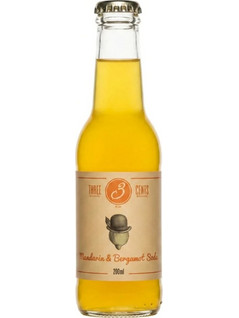 Mandarin & Bergamot Soda 200ml Three Cents