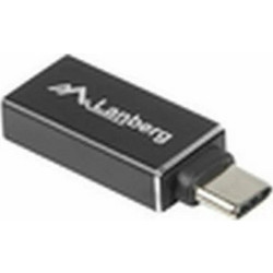 Lanberg Μετατροπέας USB-C male σε USB-A female 1τμχ AD-UC-UA-02
