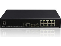 LevelOne GEP-1061 Managed L2 Switch με 8 Θύρες Ethernet 1000Mbps και 2 SFP θύρες