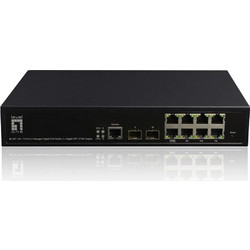 LevelOne GEP-1061 Managed L2 Switch με 8 Θύρες Ethernet 1000Mbps και 2 SFP θύρες