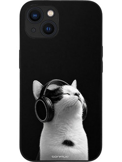 Sonique Men's Edition Θήκη Audio Kitten White (iPhone 13)