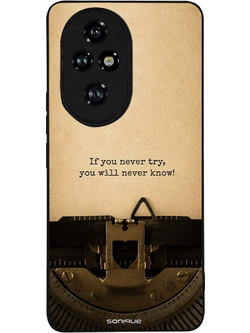 Sonique Men's Edition Θήκη (Honor 200 Pro 5G) με Σχέδιο «Old Letter»