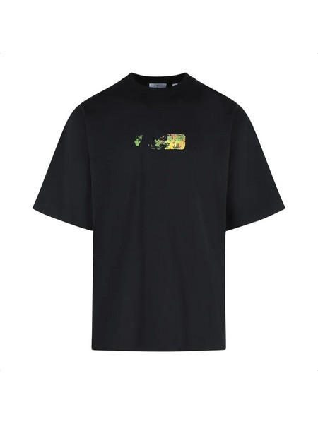 OFF WHITE SPICES ARROW SKATE S/S T-SHIRT ΜΠΛΟΥΖΑ 44MAA120F26J00D001-BLACK