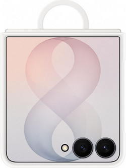 Samsung Silicone Magnetic Ring Cover White (Samsung Galaxy Z Flip 8)