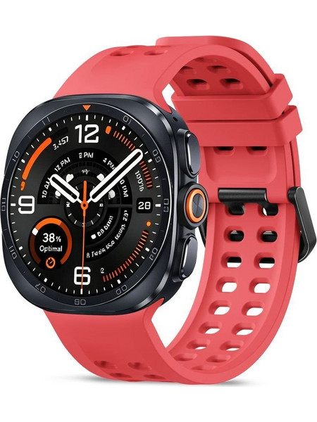 Tech-Protect Air Λουράκι Σιλικόνης Crimson Red (Samsung Galaxy Watch Ultra 2 / 1)