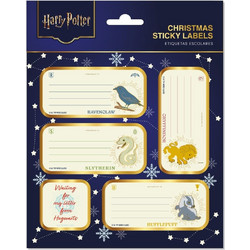 Harry Potter Self-Adhesive Christmas Labels Premium