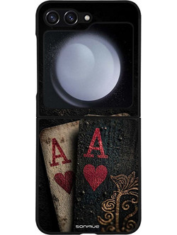 Sonique Men's Edition Θήκη με Σχέδιο «Άσος» (Samsung Galaxy Z Flip 5)
