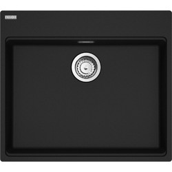 Franke MRG 610-60 FTL Care Ένθετος Νεροχύτης Inox Ματ Matte Black 114.0722.210